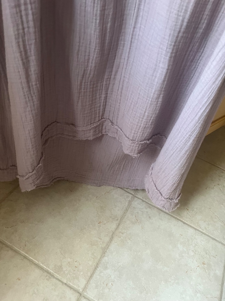 Ocean+Main Purple Gauze Caftan, S/M — image 4 of 5